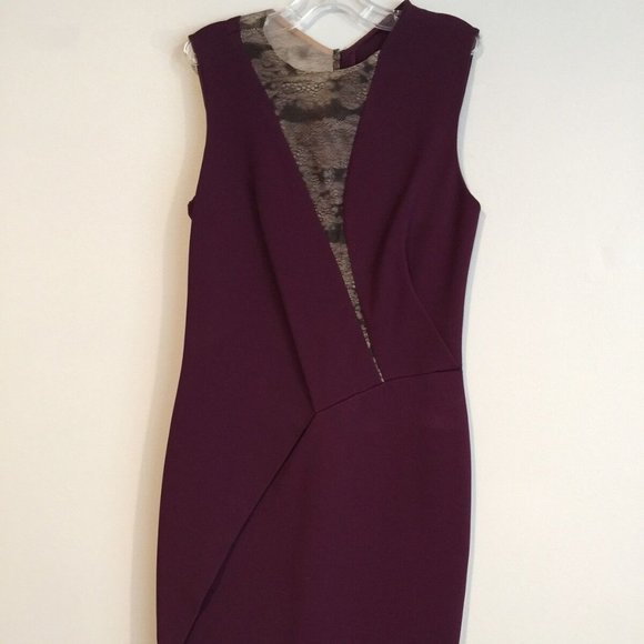 J. Mendel Dresses & Skirts - J. MENDEL** Burgundy Cocktail Dress $2895*US 2